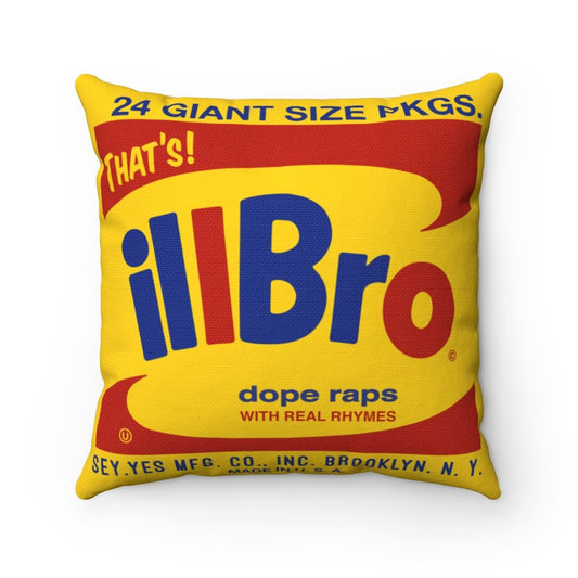 "That's Ill Bro" throw pillow (Yellow)